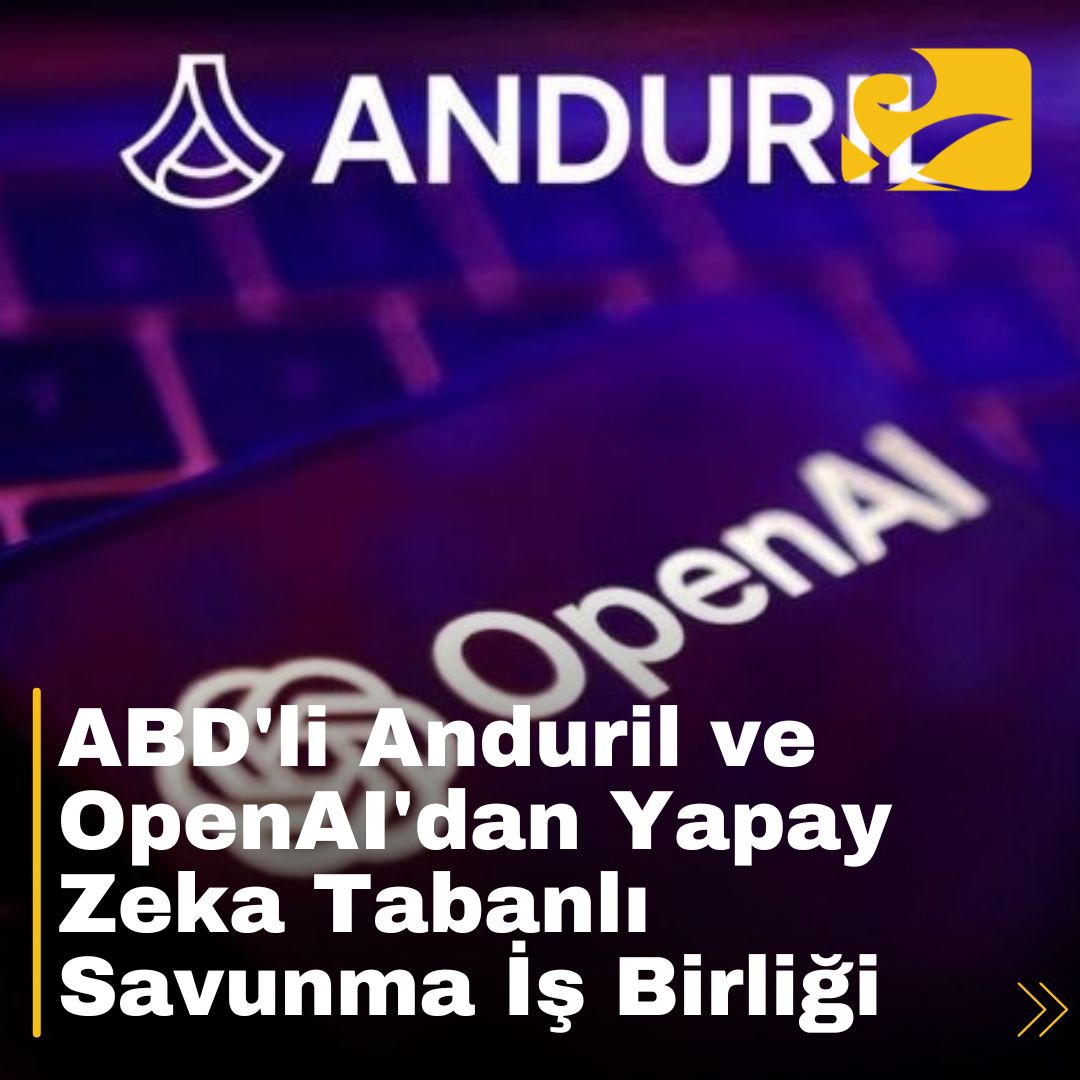 Anduril ve OpenAI ortaklığıyla geliştirilecek yapay zeka tabanlı savunma sistemlerinin bir konsept görüntüsü.