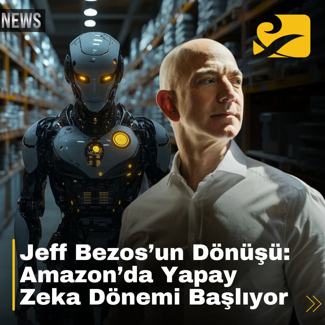 Jeff Bezos, Amazon’un yapay zeka projelerine liderlik etmek için şirkete geri döndü.