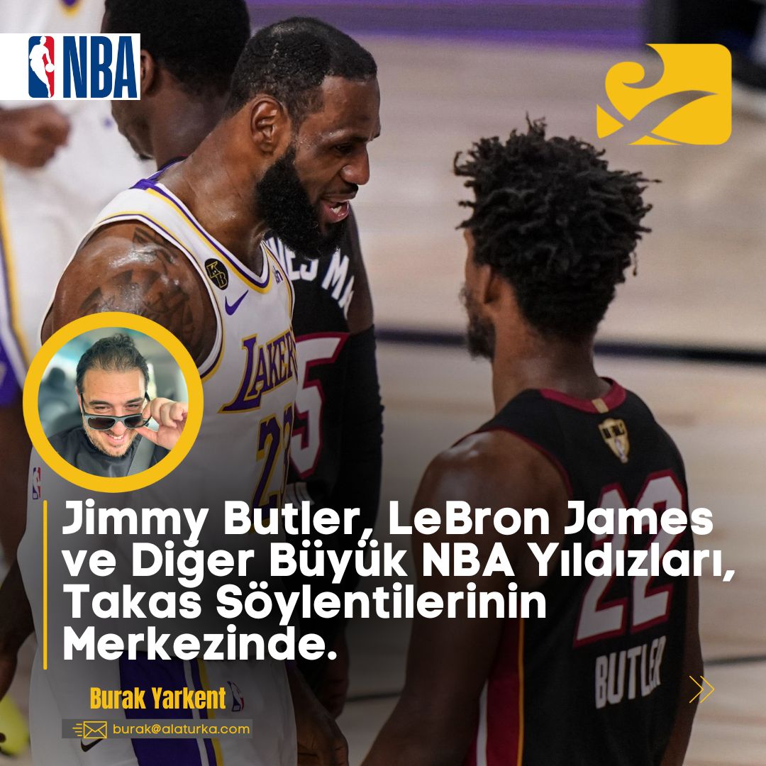 Jimmy Butler, LeBron James ve Brandon Ingram, NBA takas sezonunda dikkat çeken isimler arasında.