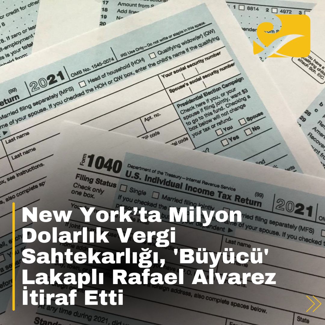 New York’ta “Büyücü” Rafael Alvarez, federal hükümete 145 milyon dolarlık vergi kaybı yaşatan sahtekarlığı itiraf etti.