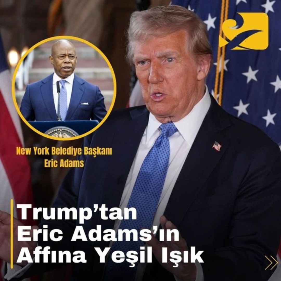 Donald Trump, Eric Adams’ın rüşvet suçlamalarına karşı destek vererek affetmeyi değerlendirdiğini açıkladı.
