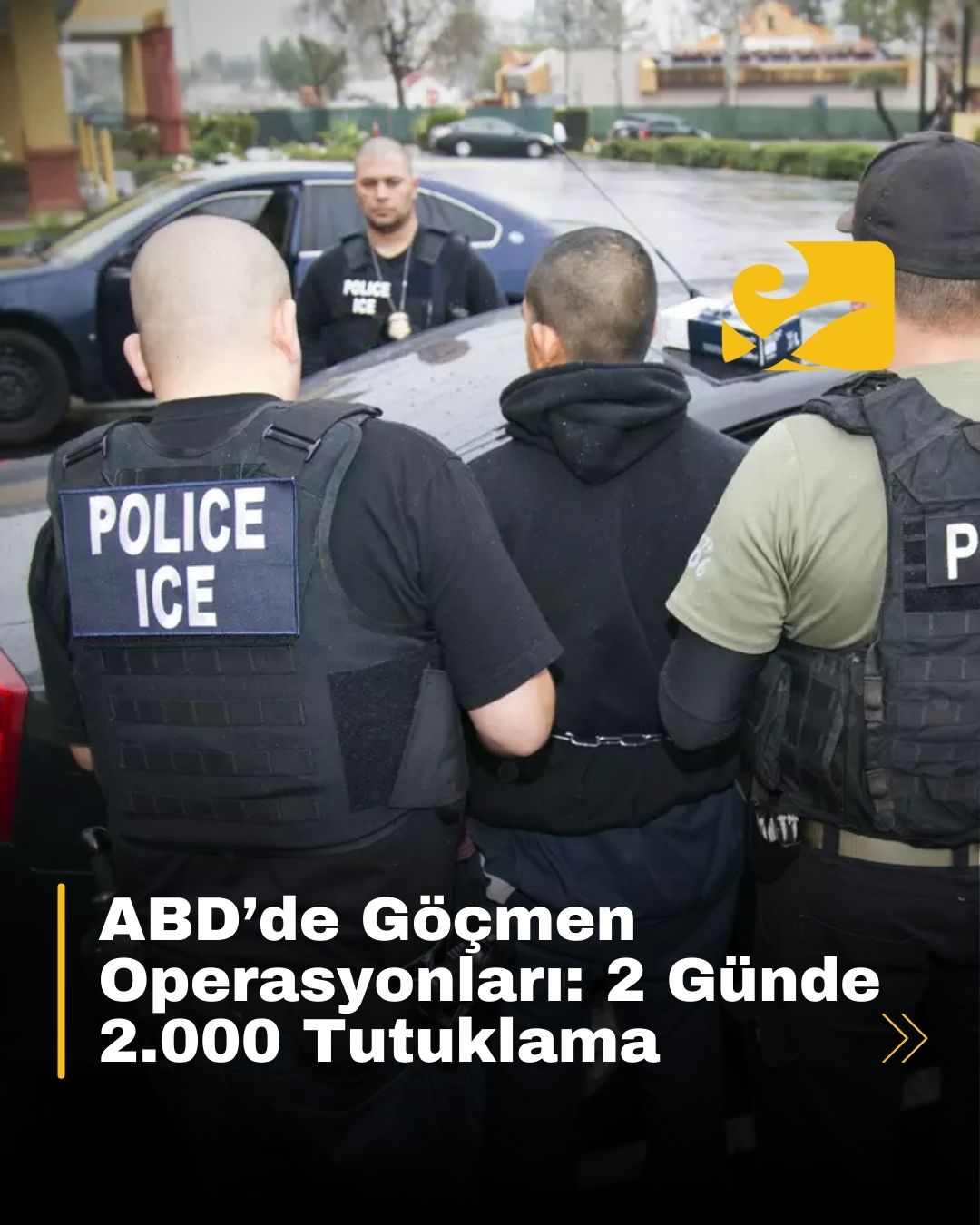ABD’de göçmen operasyonları, 2.000’den fazla kişinin gözaltına alınmasıyla sonuçlandı