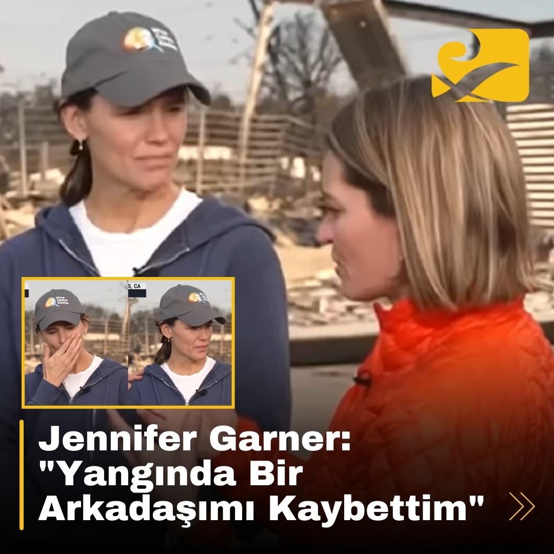 Jennifer Garner, yangın mağdurları için gönüllü olarak çalışıyor.