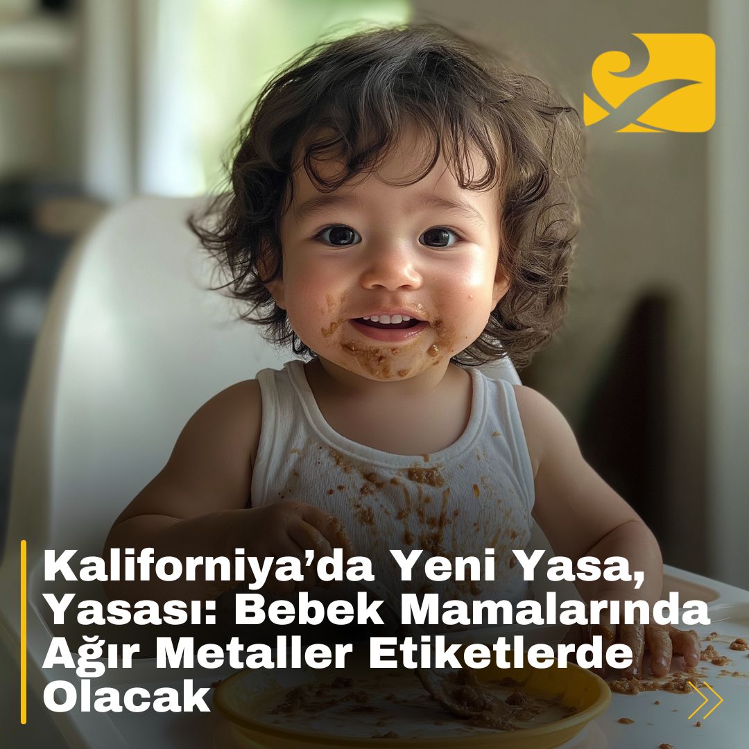 Kaliforniya’da bebek mamalarındaki toksik ağır metallerin etikette belirtilmesi zorunlu hale geldi.