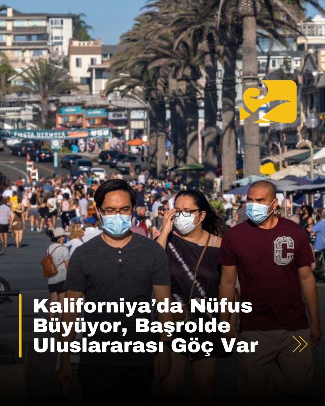 Kaliforniya nüfusu, yasal göçmenlik etkisiyle 2024’te yeniden artışa geçti