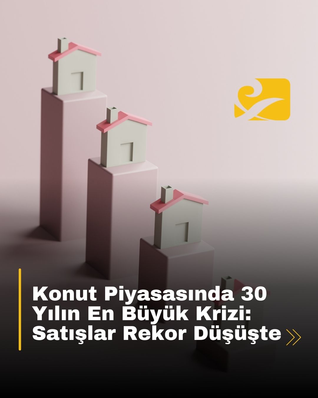 2024’te konut satışları 30 yılın en düşük seviyesine geriledi. Medyan fiyat 407,500 dolara ulaştı
