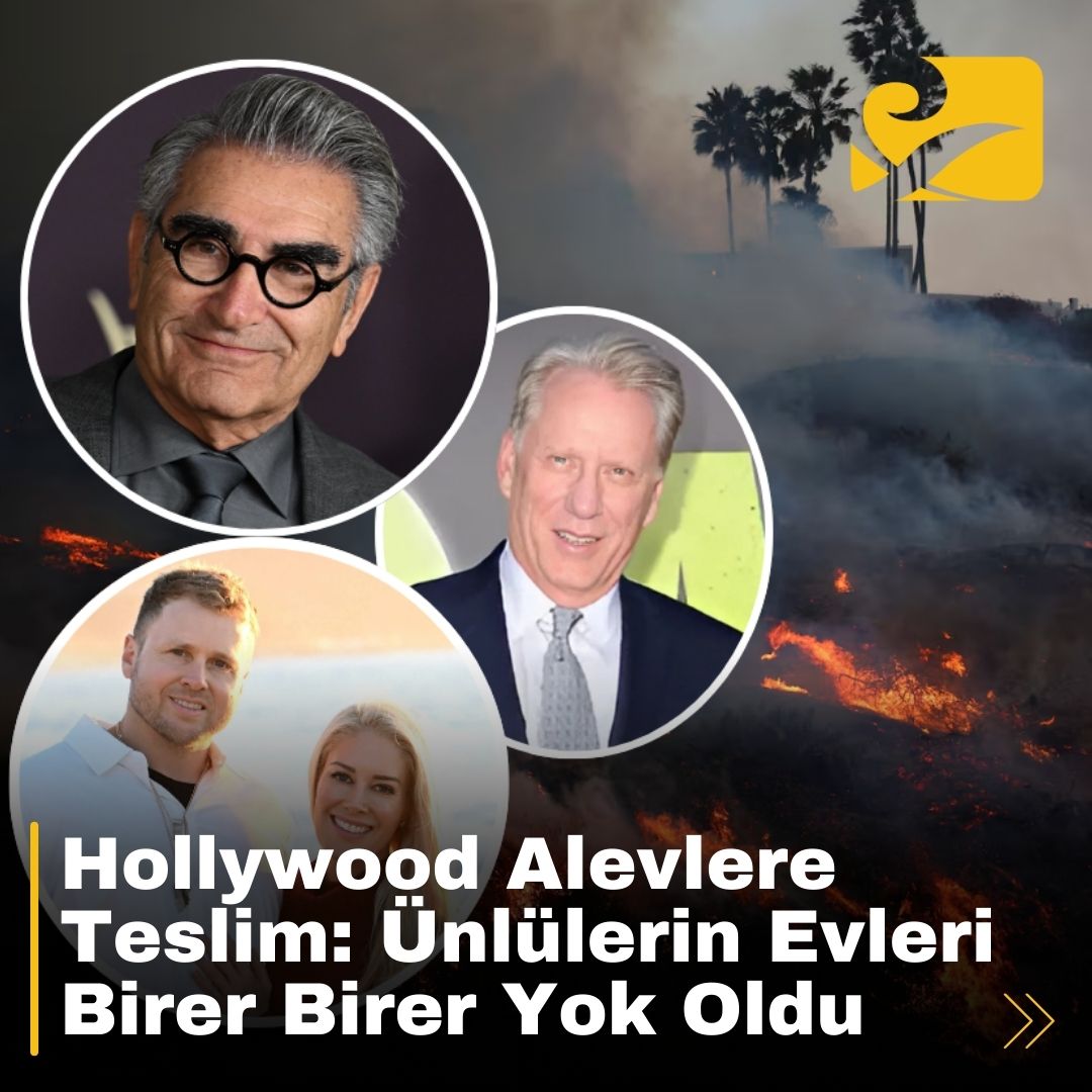 Los Angeles’ta etkili olan yangınlar, Paris Hilton, Billy Crystal ve Anna Faris’in evlerini yok etti.