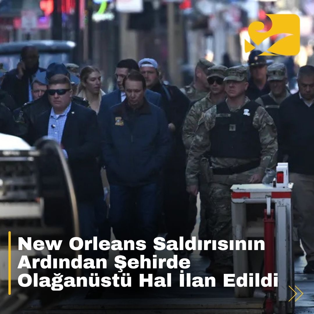 New Orleans saldırısının ardından şehirde olağanüstü hal ilan edildi.