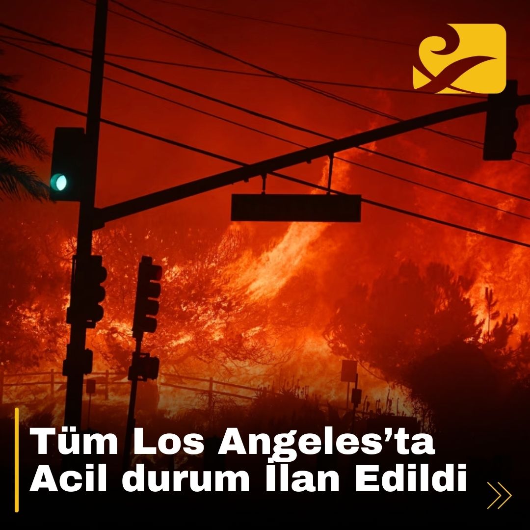 Pacific Palisades yangını nedeniyle 30 bin kişi tahliye edildi, Los Angeles genelinde acil durum ilan edildi.