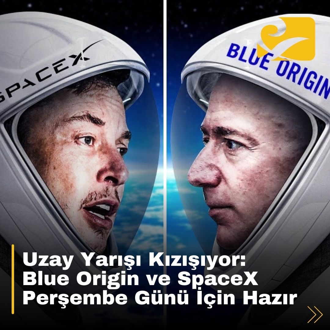Blue Origin ve SpaceX, Perşembe günü gerçekleşecek büyük fırlatmalara hazırlanıyor