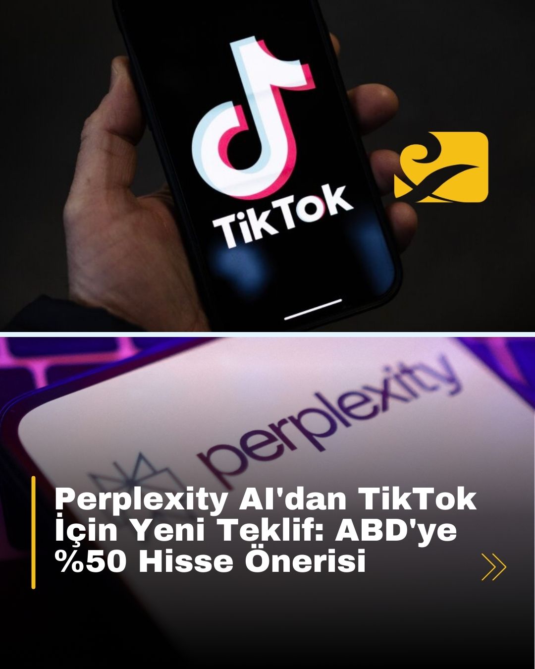 TikTok’un ABD operasyonları için %50 hisse önerisi gündemde. Perplexity AI, bu büyük teklifin arkasındaki isim