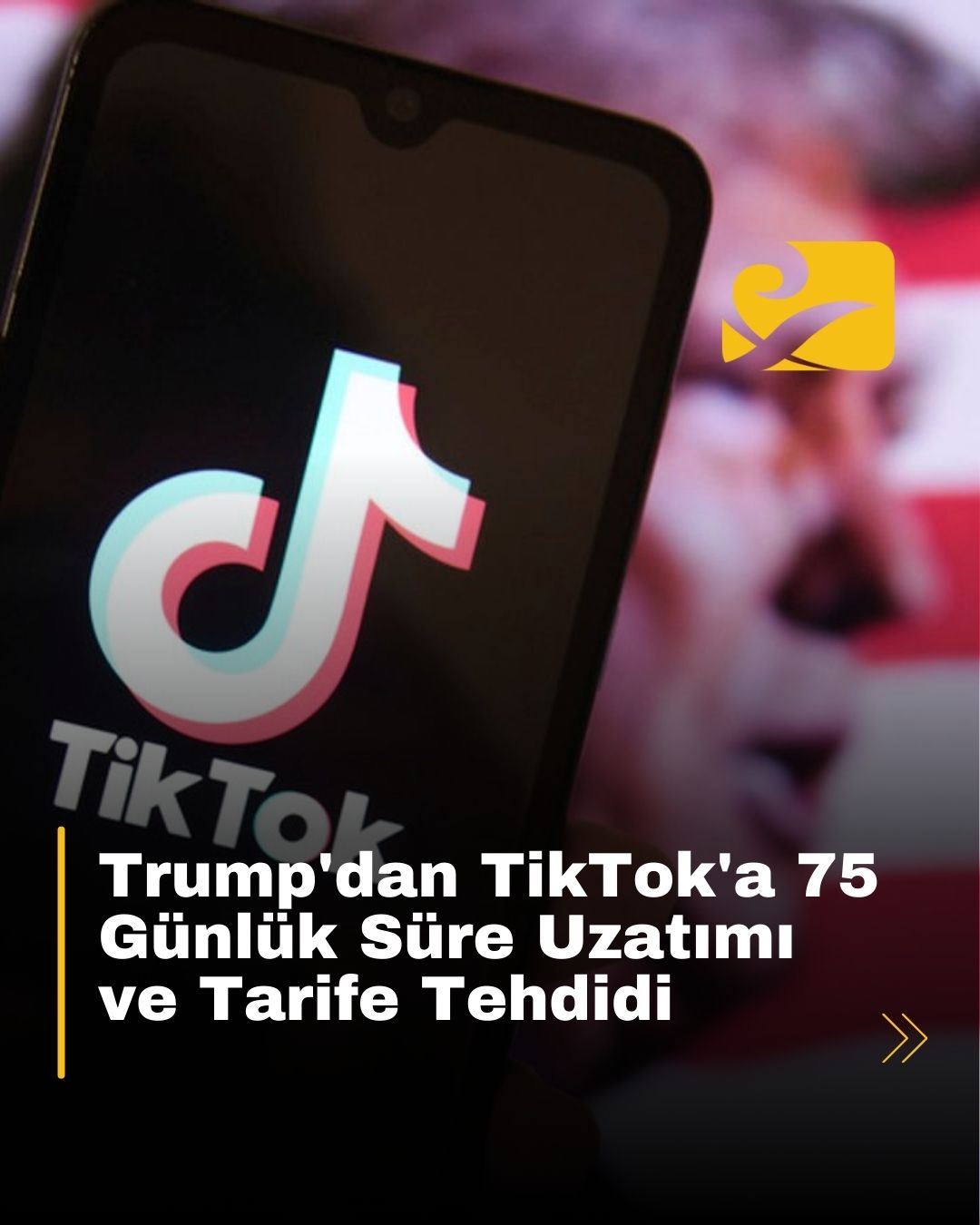 Trump, TikTok’un ABD’de faaliyetlerini sürdürmesi için ByteDance’a 75 günlük süre tanıdı ve Çin’e tarife tehdidinde bulundu