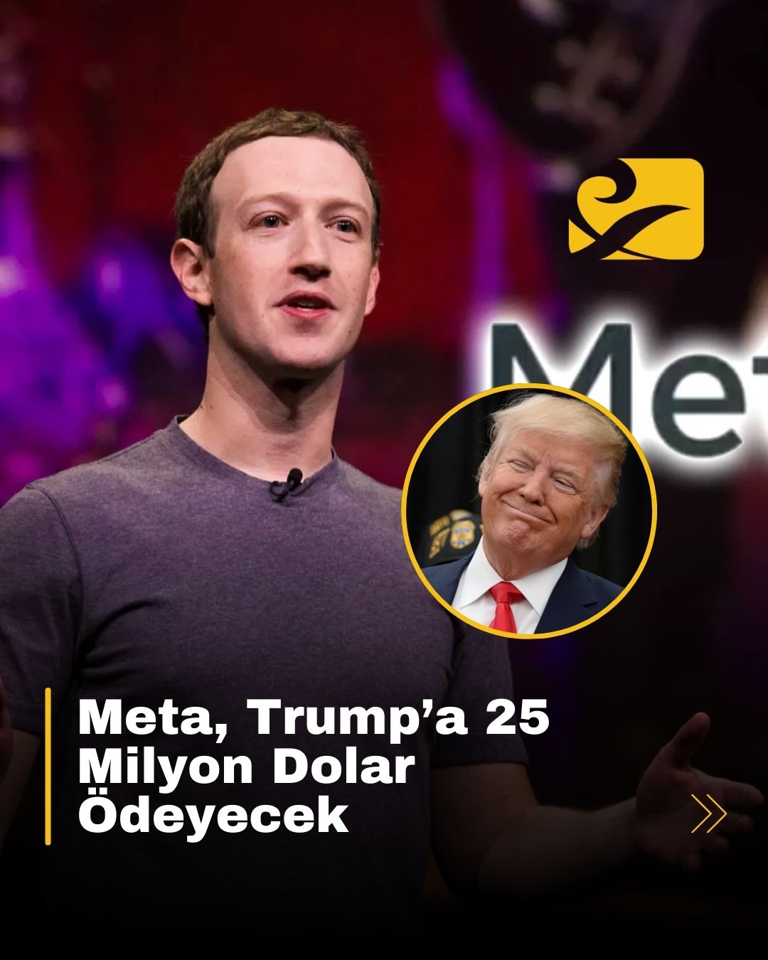 Meta, eski ABD Başkanı Donald Trump’a açılan davada uzlaşmaya giderek 25 milyon dolar tazminat ödemeyi kabul etti