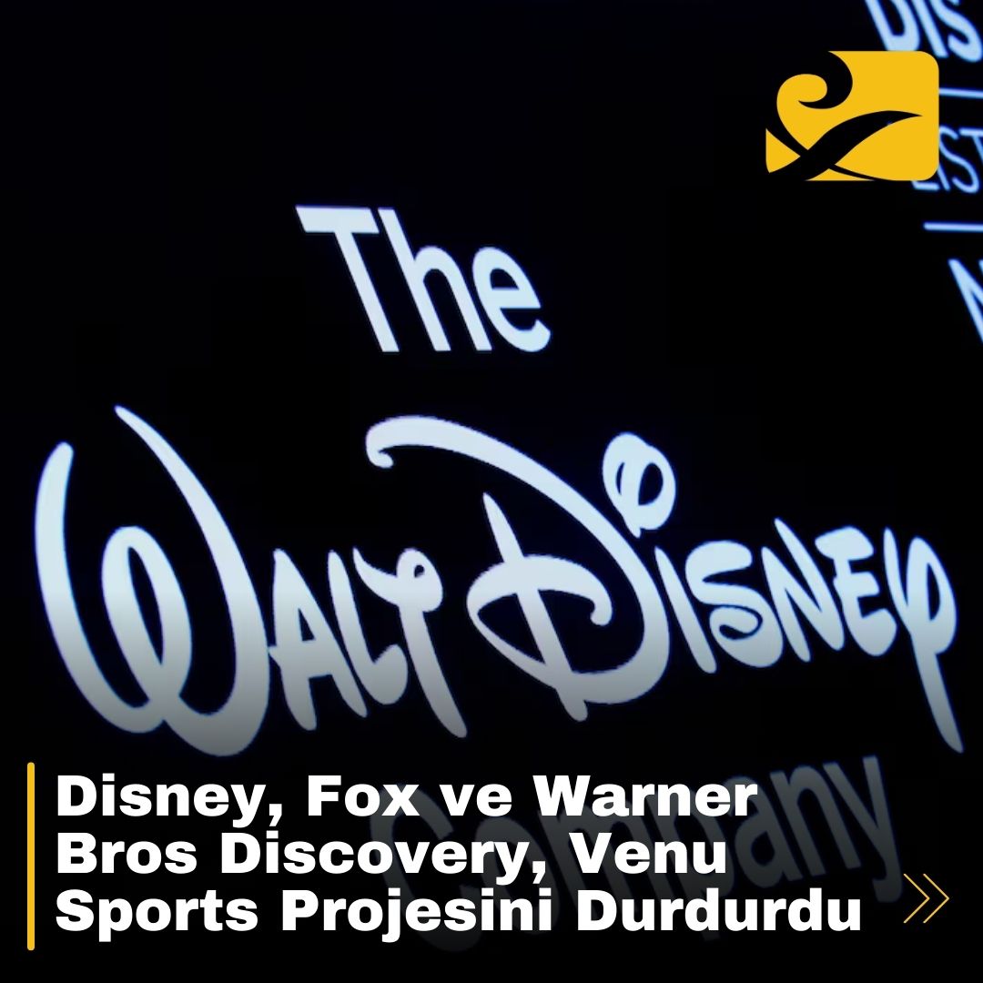 Disney, Fox ve Warner Bros Discovery, yasal sorunlar nedeniyle Venu Sports projesini durdurdu.