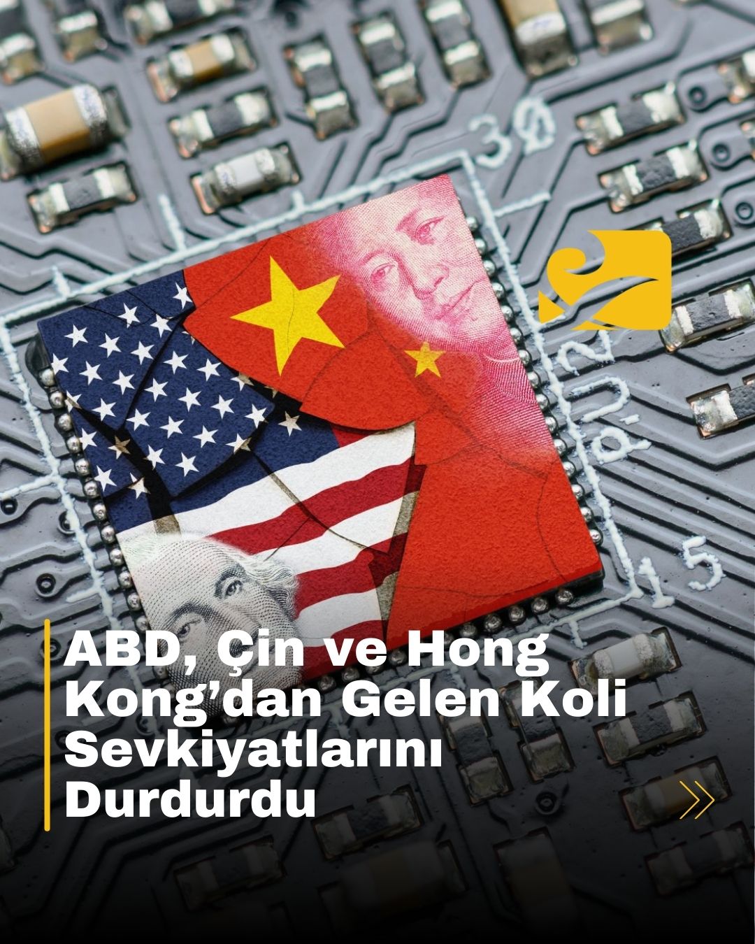 ABD Posta Servisi, Çin ve Hong Kong'dan gelen koli sevkiyatlarını askıya aldı