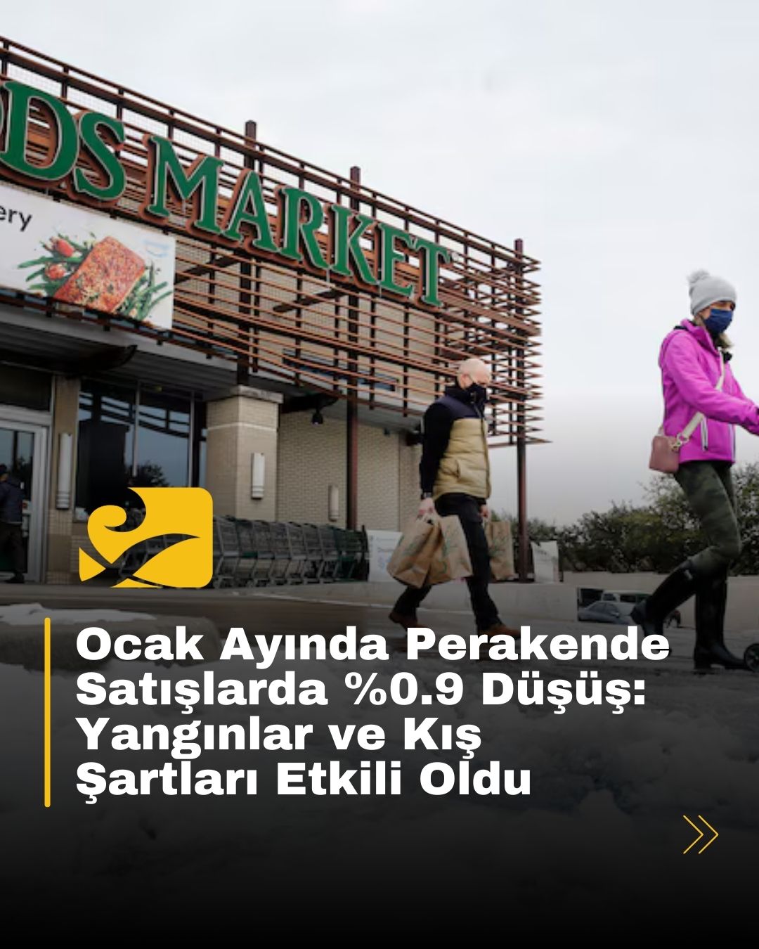 ABD’de Ocak ayında perakende satışlar %0.9 düşerek son iki yılın en büyük kaybını yaşadı