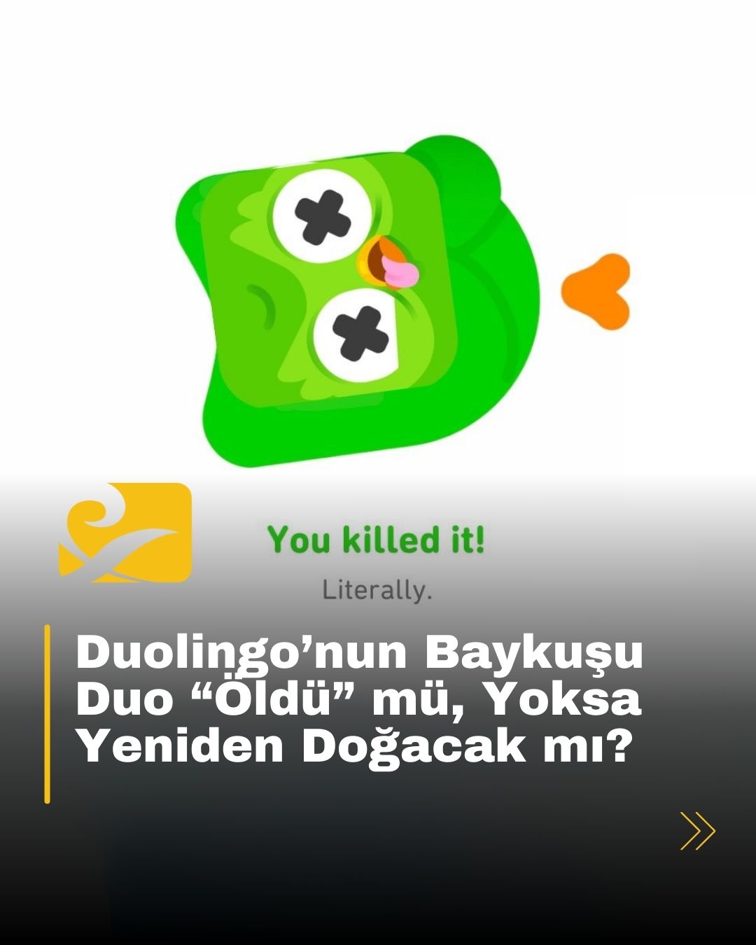 Duolingo, maskotu Duo’nun “öldüğünü” duyurdu, ancak bu bir pazarlama kampanyası olabilir