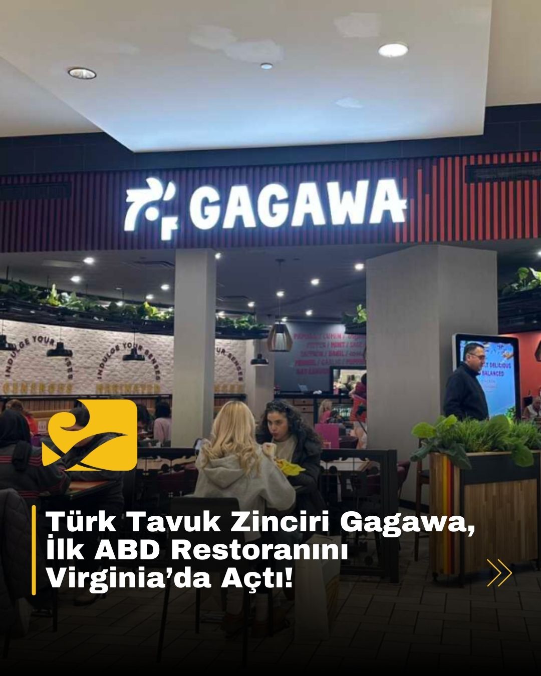 Gagawa, ABD’deki ilk restoranını Virginia’daki Tysons Corner Center’da açtı