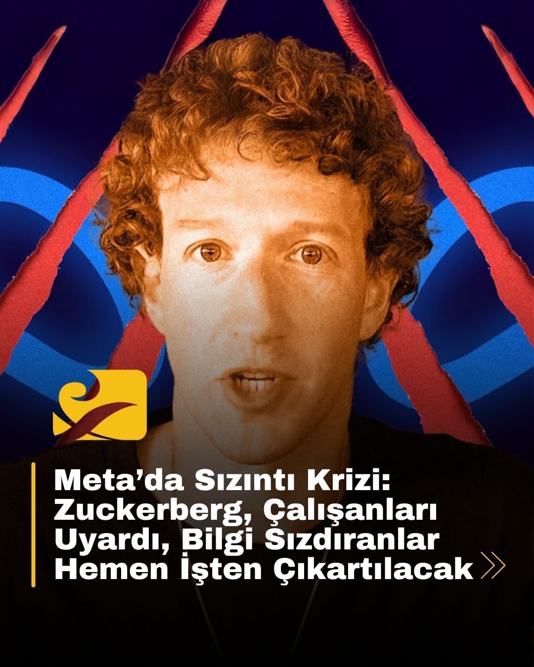 Meta CEO’su Mark Zuckerberg, bilgi sızdıran çalışanların işten çıkarılacağını duyurdu.