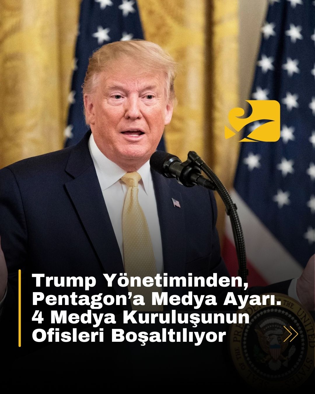 Trump yönetimi, Pentagon’daki medya düzenini değiştirerek, NYT ve NPR yerine sağ eğilimli medya organlarına yer açıyor