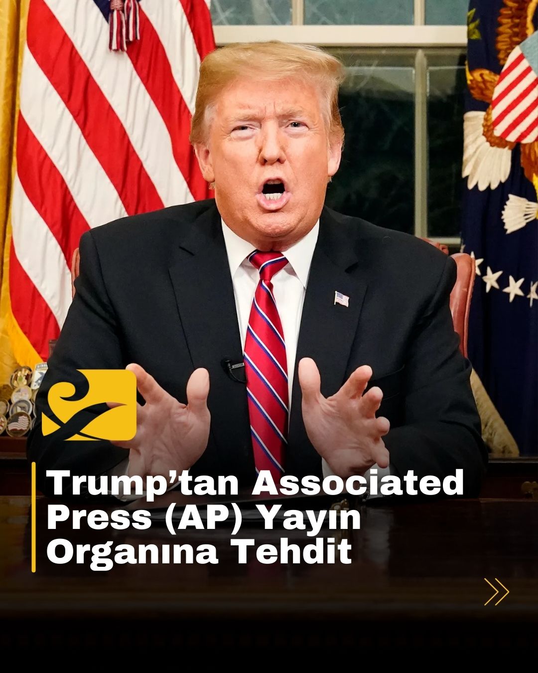 ABD Başkanı Donald Trump, Associated Press’in Beyaz Saray etkinliklerine katılımını yasakladı