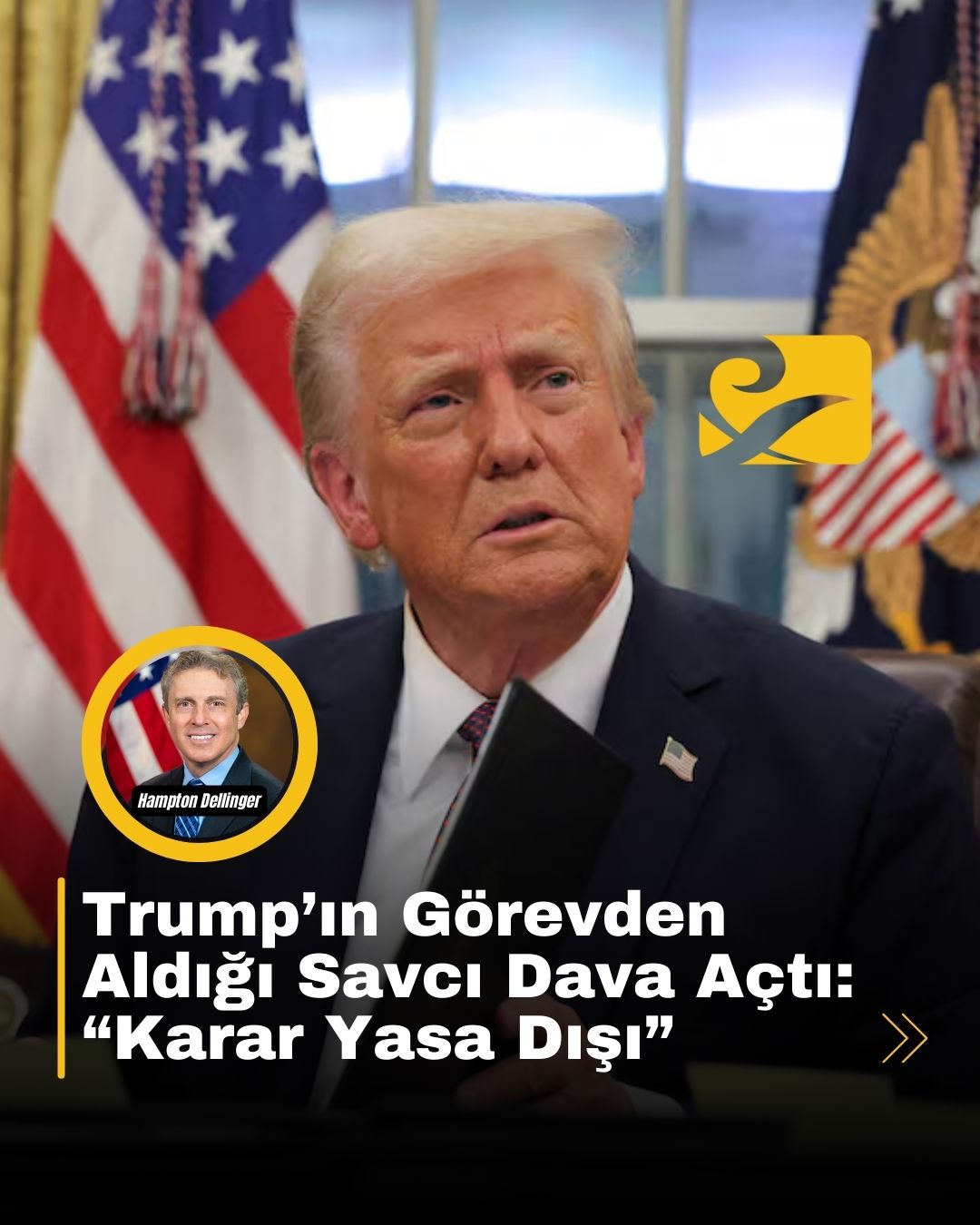 ABD Özel Yetkili Savcısı Hampton Dellinger, Trump’a karşı dava açtı