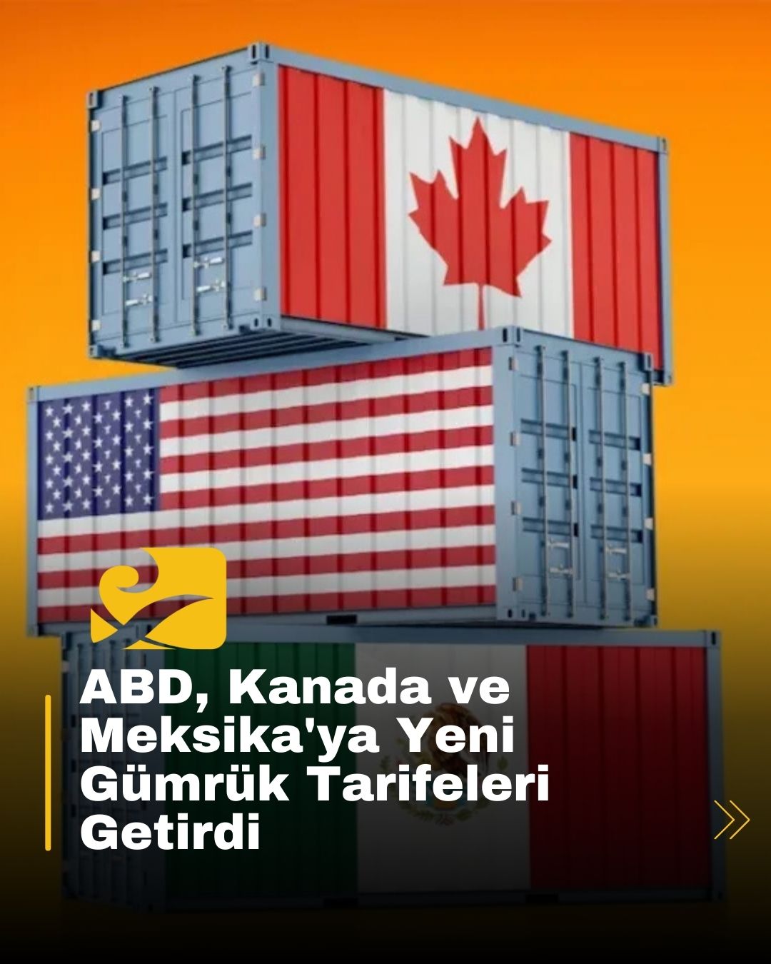 ABD, Kanada ve Meksika’dan ithal edilen ürünlere %25 ek vergi getirdi