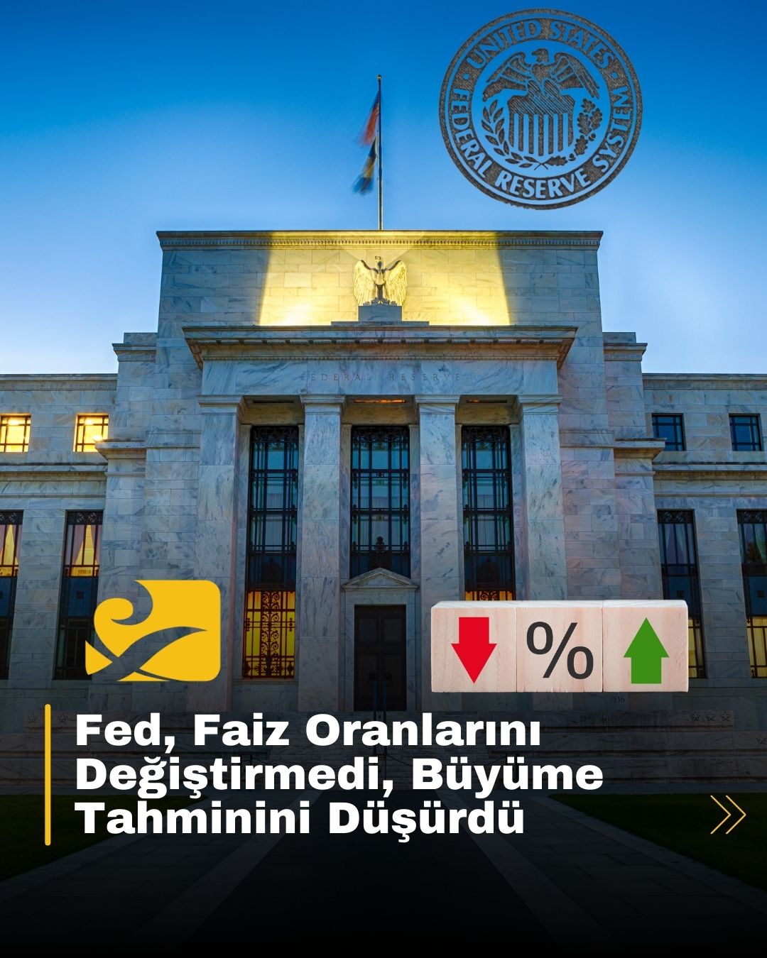 Fed, faiz oranlarını sabit tutarak ABD’nin büyüme tahminini düşürdü. Yeni tarifelerin enflasyon üzerindeki etkisi yakından takip edilecek