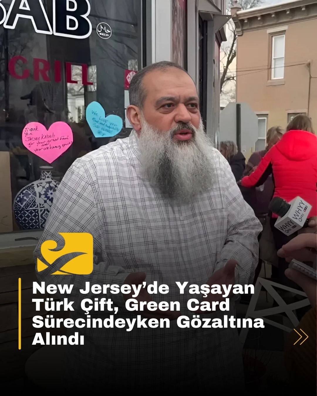 New Jersey’de Green Card başvurusundaki Türk çift ICE tarafından gözaltına alındı