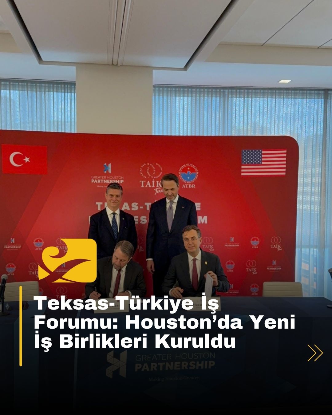 Houston’da düzenlenen Teksas-Türkiye İş Forumu’nda enerji, ticaret ve yatırım alanlarında yeni ortaklıklar kuruldu