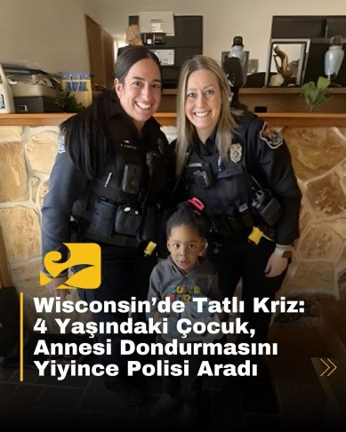 Wisconsin’de 4 yaşındaki bir çocuk, annesi dondurmasını yiyince polisi aradı