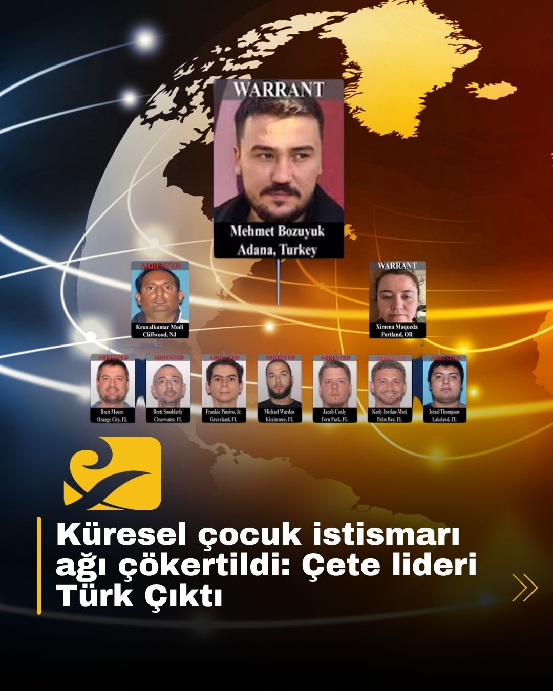 adana-interpol-cocuk-istismari ABD merkezli operasyonla çökertilen küresel çocuk istismarı ağının liderinin Türkiye’de olduğu tespit edildi. Interpol kırmızı bülten çıkardı