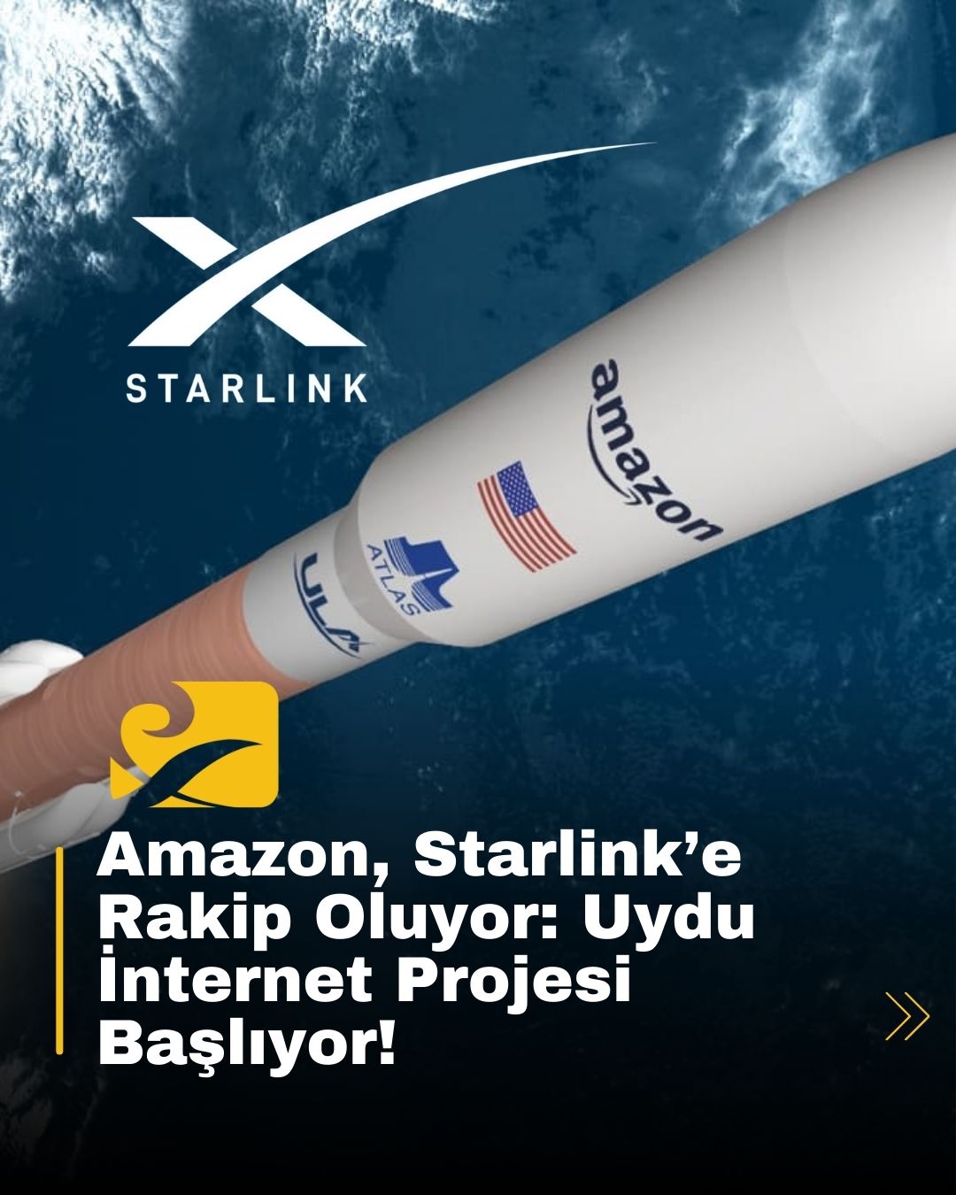 Amazon, 9 Nisan’daki fırlatma ile Kuiper Projesi’ni başlatıyor ve Starlink’e rakip oluyor