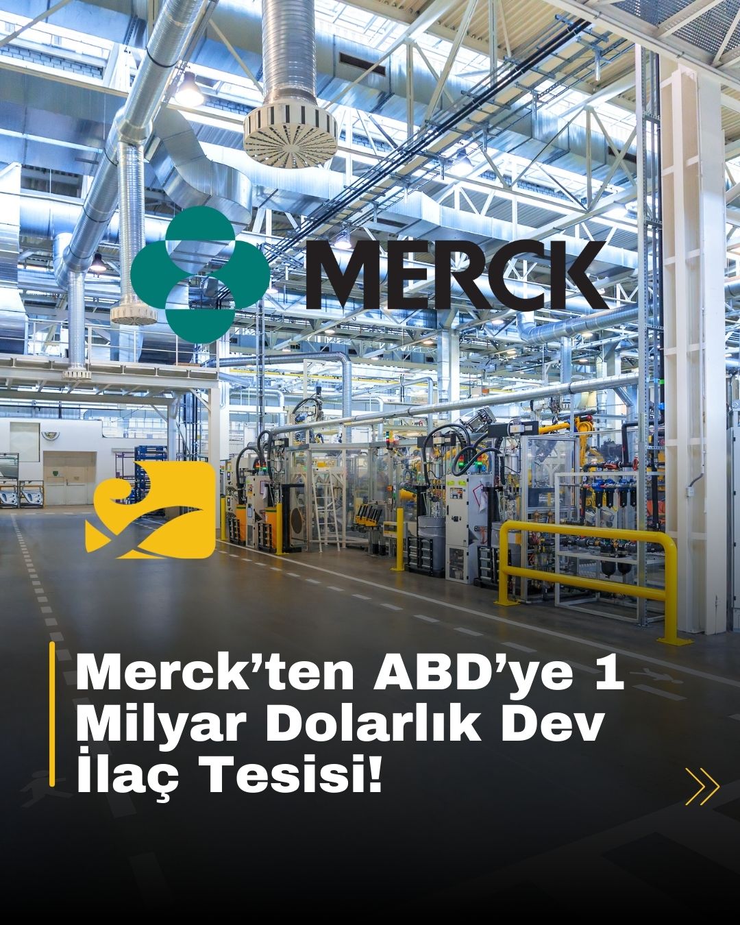 Merck, Keytruda ilacı için ABD’de üretim tesisi kuruyor. Delaware’de yapılacak 1 milyar dolarlık yatırım sektörde dikkat çekiyor