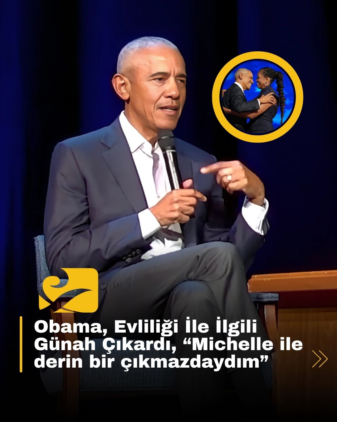 Barack ve Michelle Obama, 30 yıllık evliliklerine dair samimi açıklamalarda bulundu