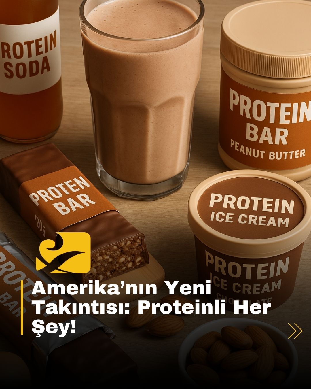 ABD’de çikolata, soda ve dondurma gibi ürünlerde protein etiketi öne çıkıyor; uzmanlar bu trendin sağlıklı olmayabileceğini belirtiyor