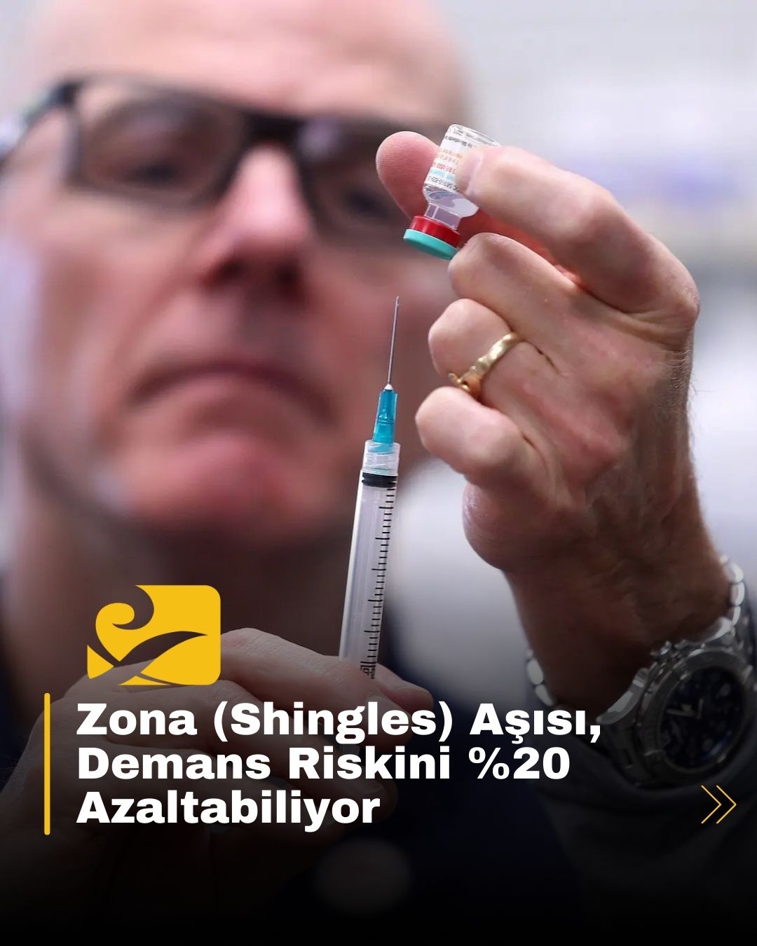 Şingles aşısı, sinir iltihabını azaltarak demans riskini %20 oranında azaltabiliyor