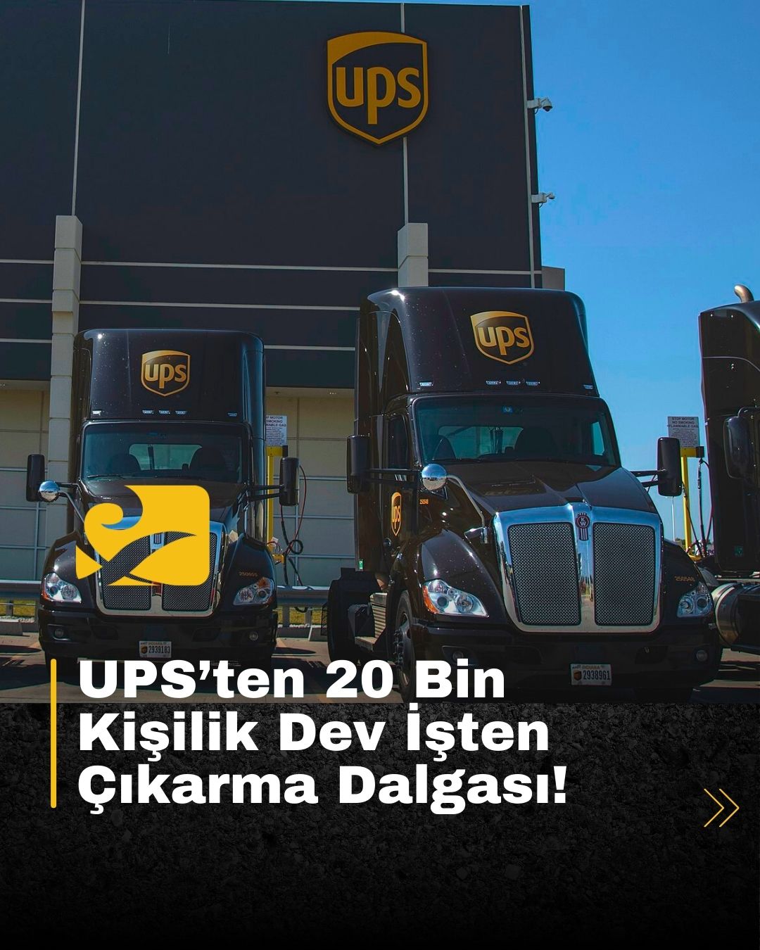 UPS, 2025’te 20.000 çalışanını işten çıkarıyor. Amazon teslimatlarının azalması ve ekonomik belirsizlikler etkili oldu