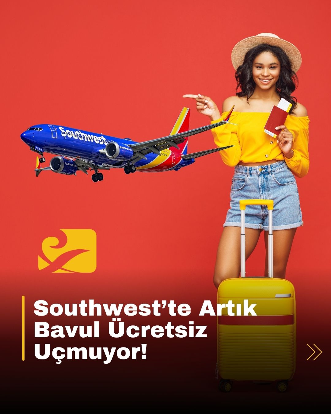 Southwest Airlines, 29 Mayıs 2025 itibarıyla bagajlar için ücret almaya başlıyor