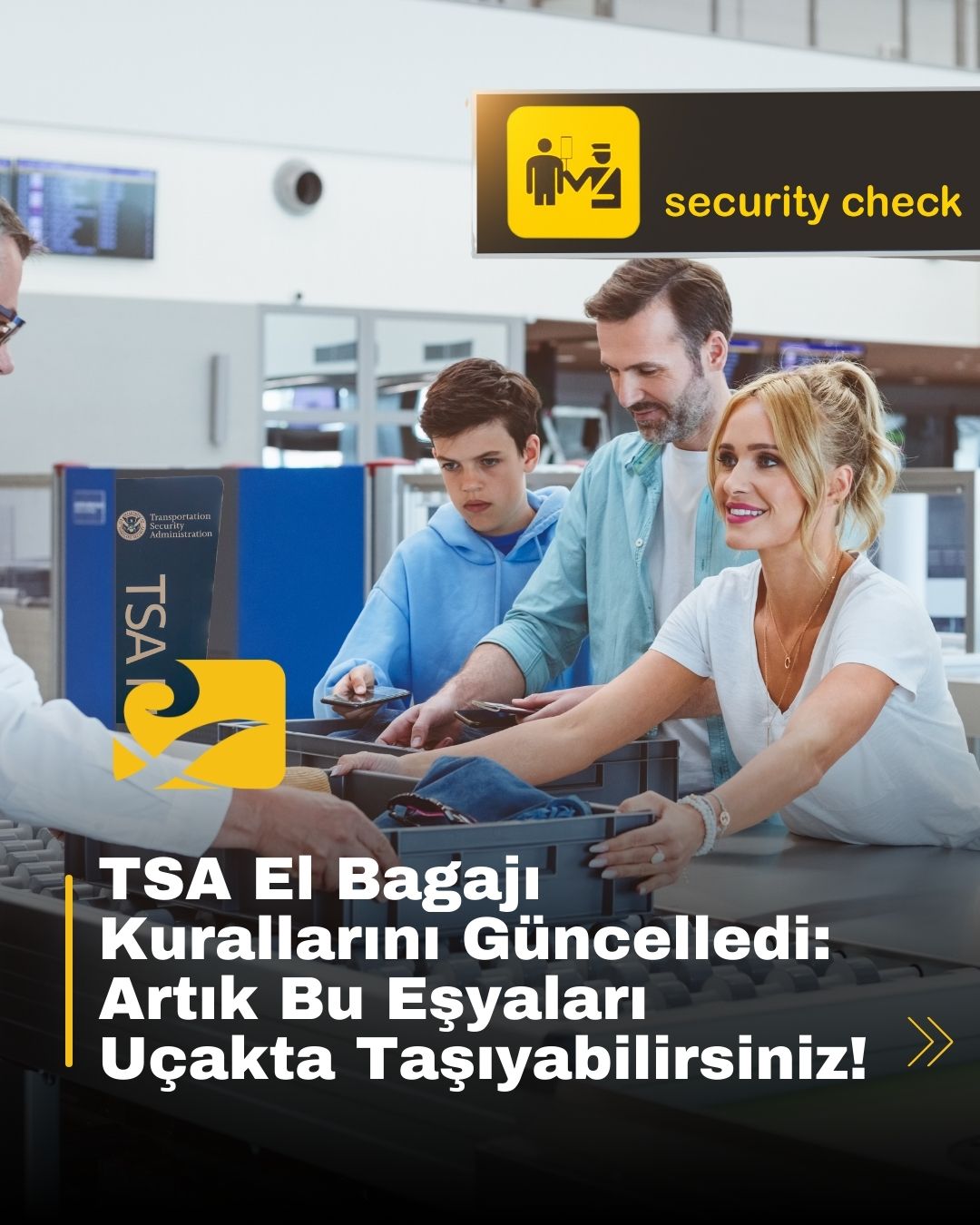 TSA, yeni CT tarayıcılar sayesinde el bagajında taşınabilecek ürünleri genişletti. Artık sıvı ilaçlar, anne sütü ve hatta canlı balık serbest