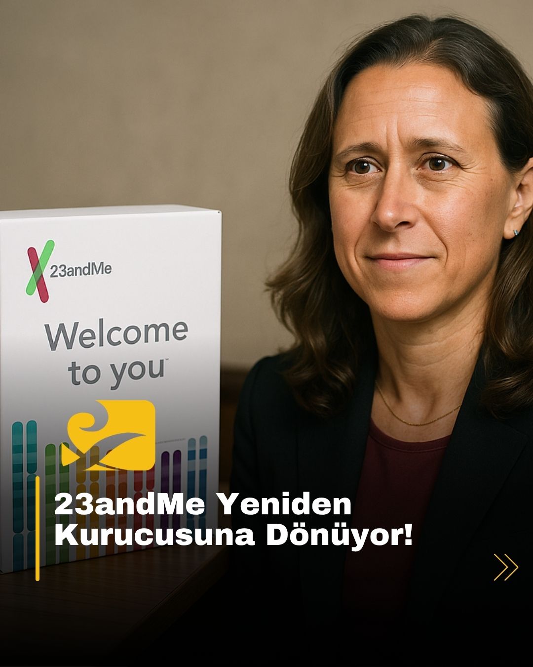 23andMe, kurucusu Anne Wojcicki’nin desteğiyle yeniden yapılandırılıyor