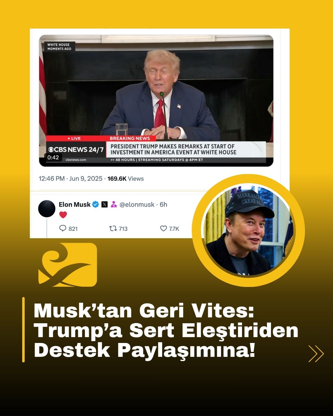Elon Musk, Trump’a karşı tutumunu değiştirerek Los Angeles olayları sonrası destek paylaşımı yaptı