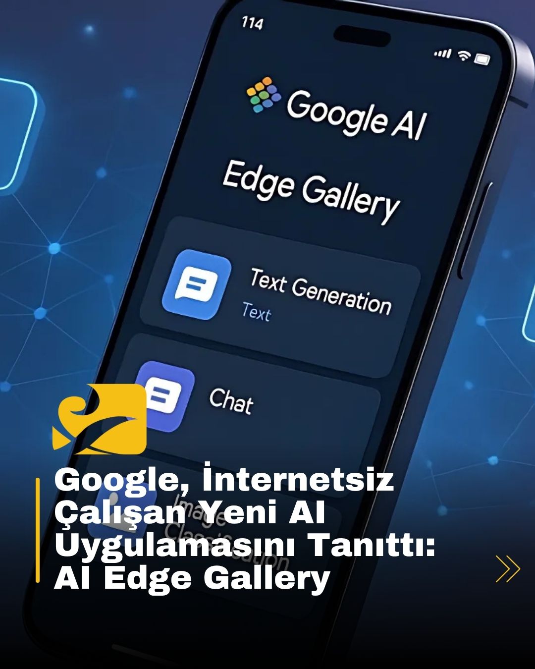 Google’ın yeni AI Edge Gallery uygulaması, internet bağlantısı olmadan yapay zekâ modellerini test etmeye olanak tanıyor