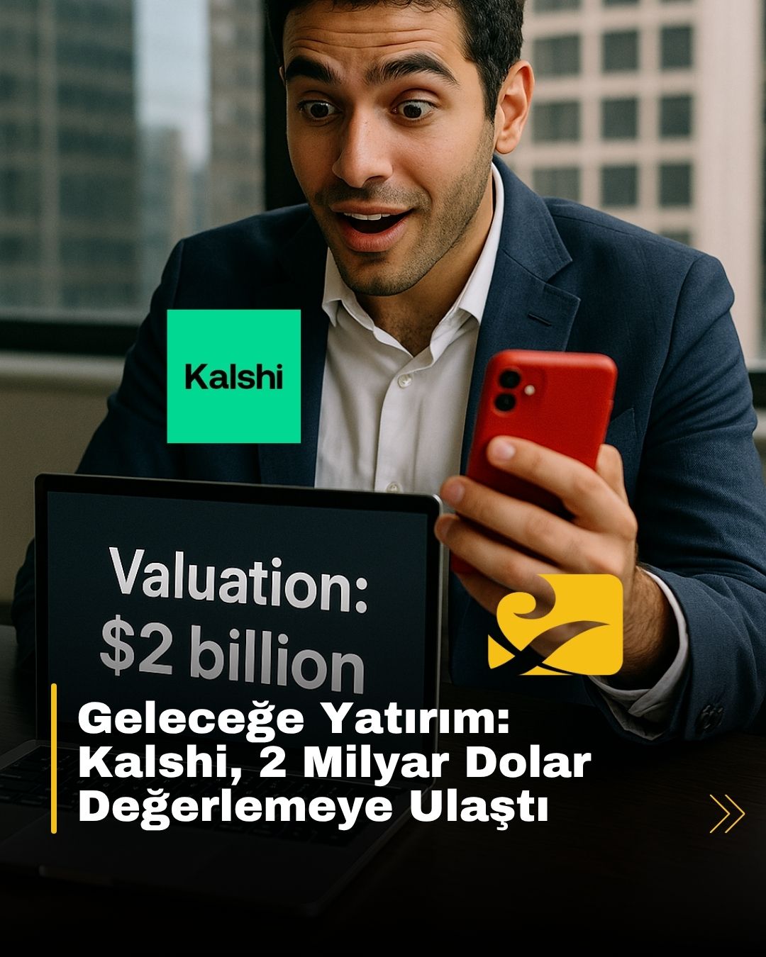 Tahmin piyasası Kalshi, yeni yatırım turuyla 2 milyar dolar değerlemeye ulaştı. Geleceğe yatırım dönemi başlıyor