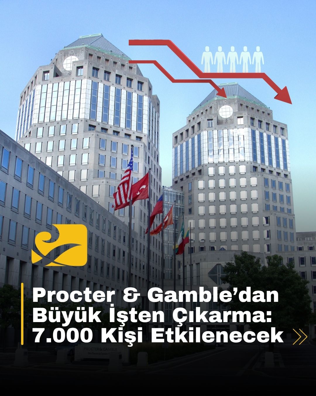 P&G, 2025’e kadar 7.000 ofis çalışanını işten çıkararak daha dijital ve verimli bir yapıya geçiyor