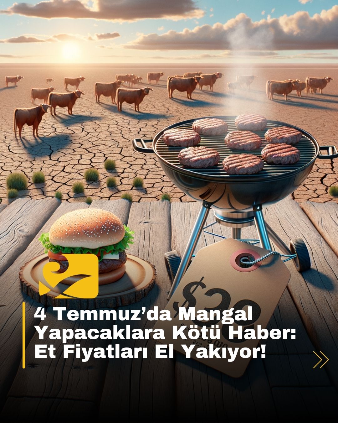 Temmuz 4 öncesi artan et fiyatları nedeniyle pahalıya mal olan Amerikan mangal geleneği