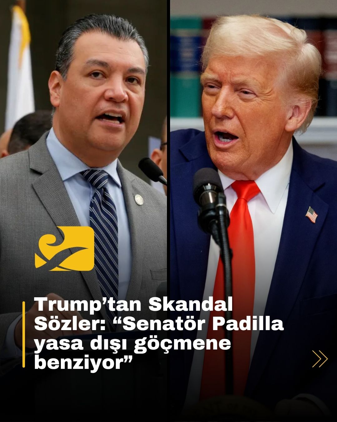 Trump’ın “yasa dışı göçmene benziyor” dediği Senatör Padilla, ICE ajanları tarafından yere yatırıldı