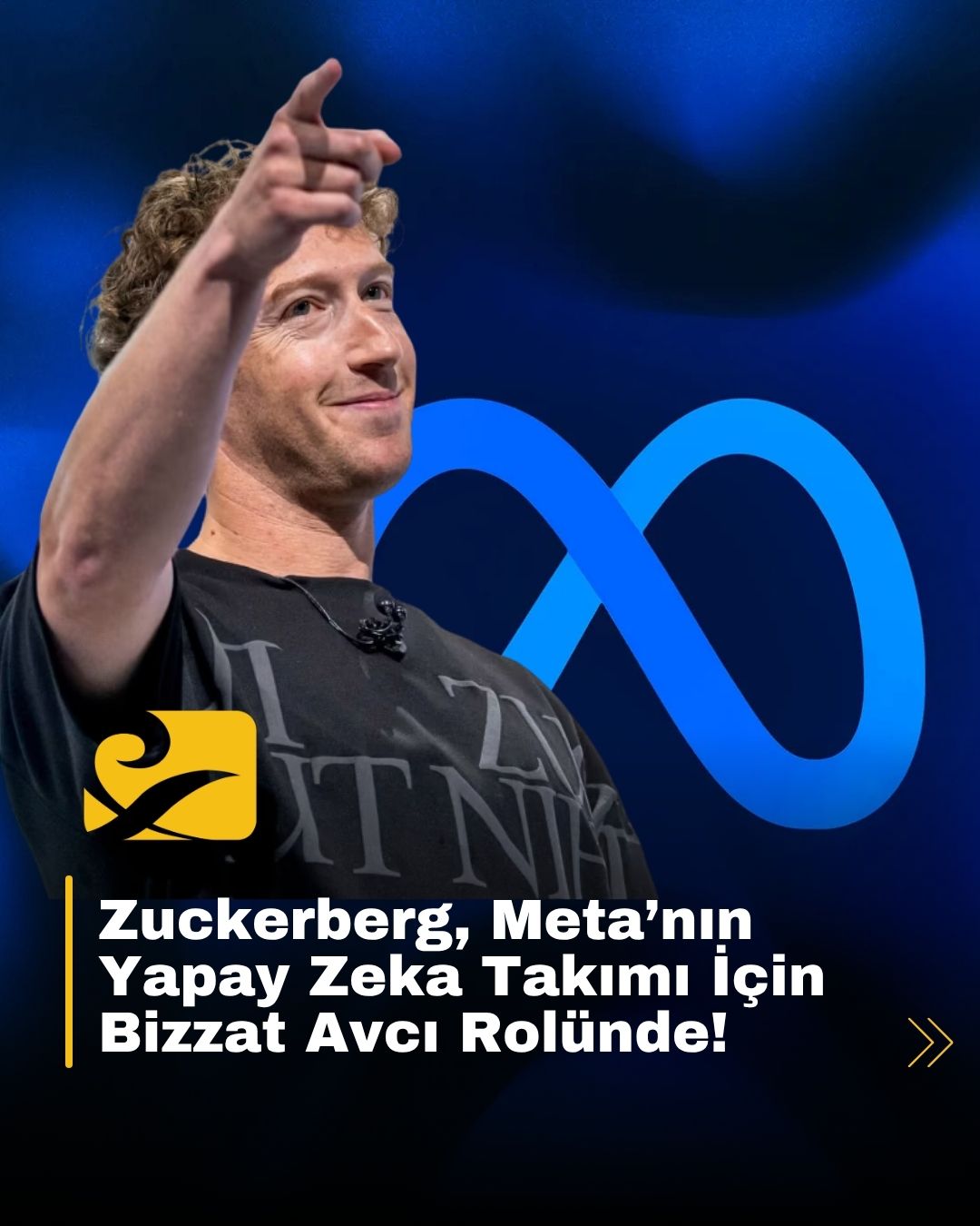Meta CEO’su Mark Zuckerberg, yapay zekada liderlik için en iyi beyinleri Meta’ya katmaya çalışıyor