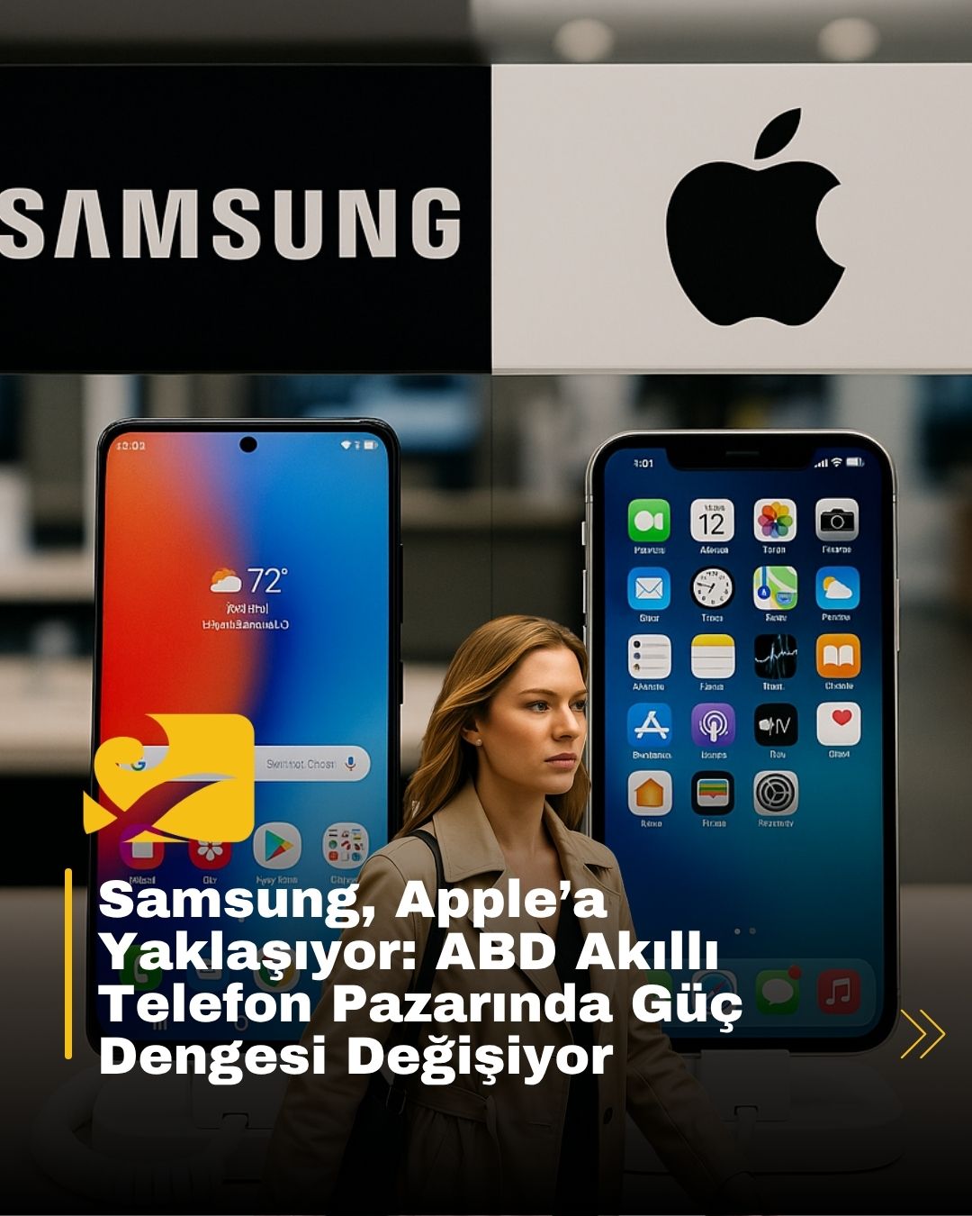Canalys’e göre Apple %49 pazar payıyla lider, Samsung %31’e ulaştı