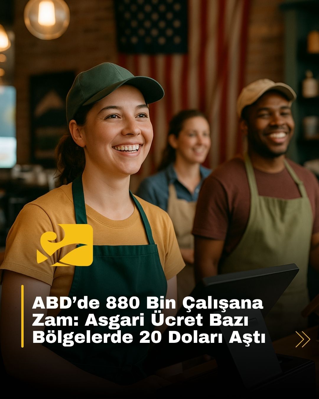 abd-asgari-ucret-zam ABD’de asgari ücret artışıyla 880 bin çalışan daha yüksek maaş almaya başladı; bazı eyaletlerde saatlik ücret 20 doları aştı